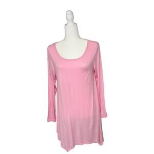 Larace Tunic Top Women M Relaxed Fit Everyday Basic Casual Loungewear Essential